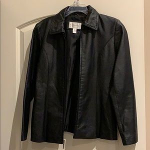 Leather jacket
